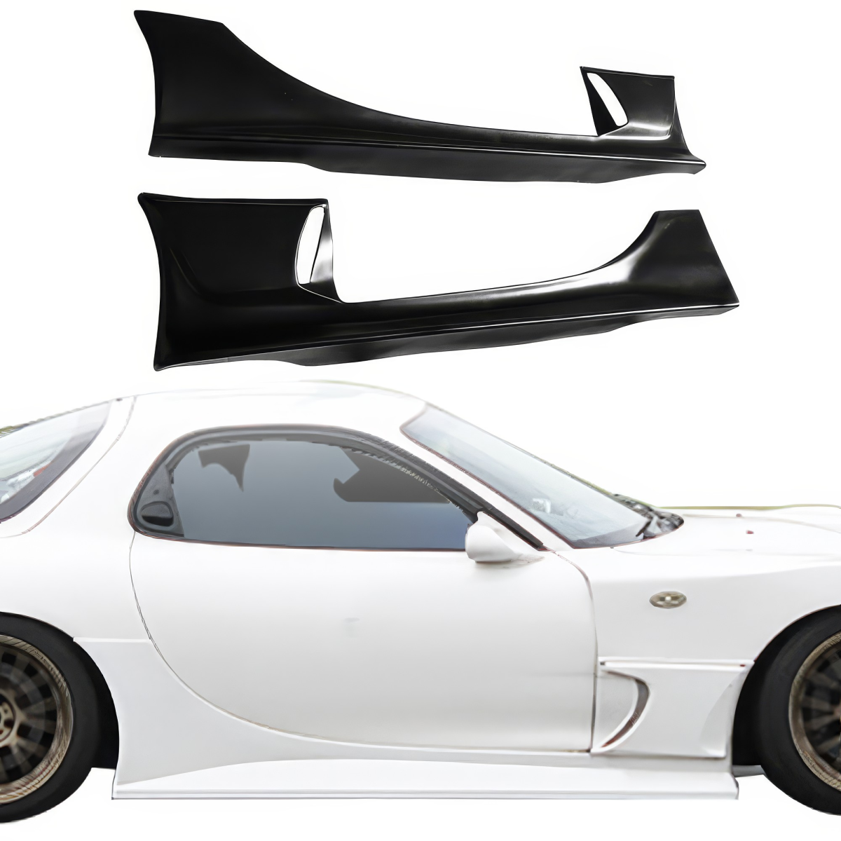 Modify your Mazda RX-7 1993 with our Exterior/Side Skirts - 