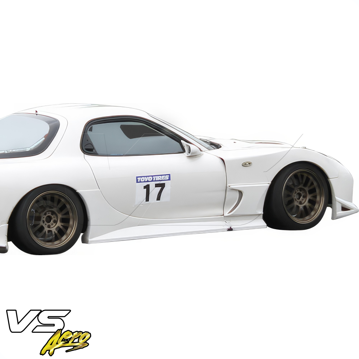 Modify your Mazda RX-7 1993 with our Exterior/Side Skirts - 