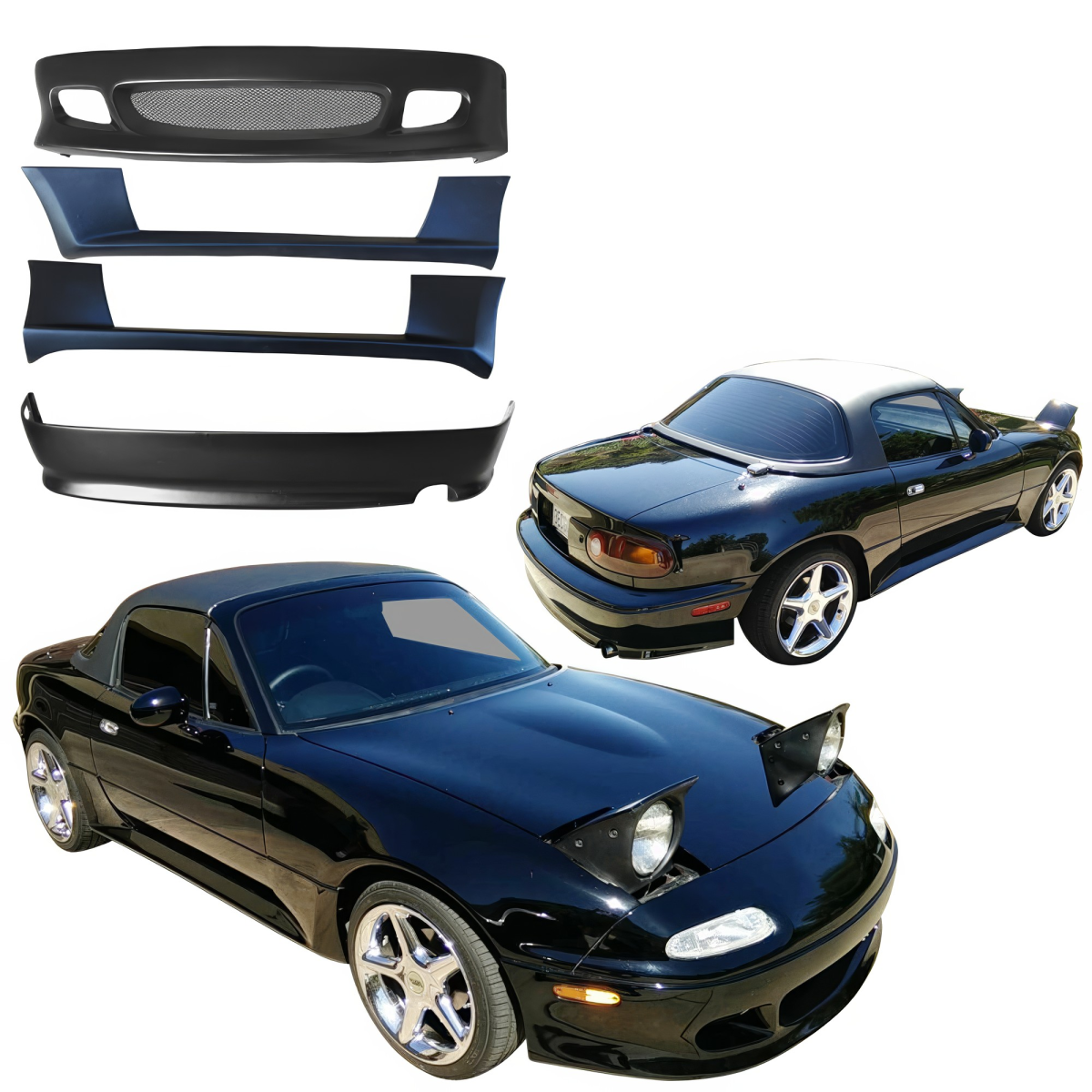 Modify your Mazda Miata 1990 with our Exterior/Complete Body Kits - 