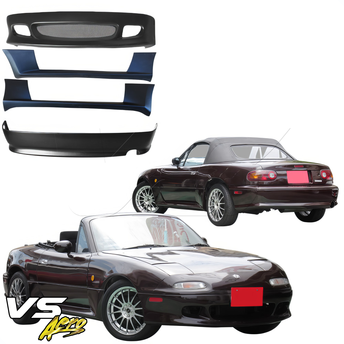 Modify your Mazda Miata 1990 with our Exterior/Complete Body Kits - 