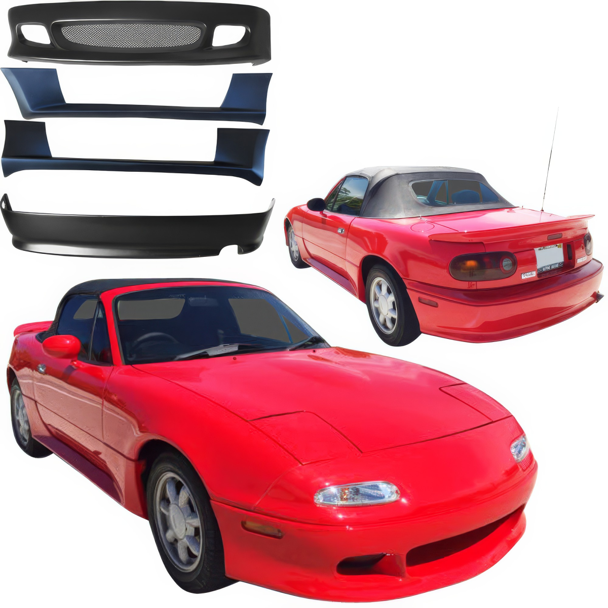 Modify your Mazda Miata 1990 with our Exterior/Complete Body Kits - 