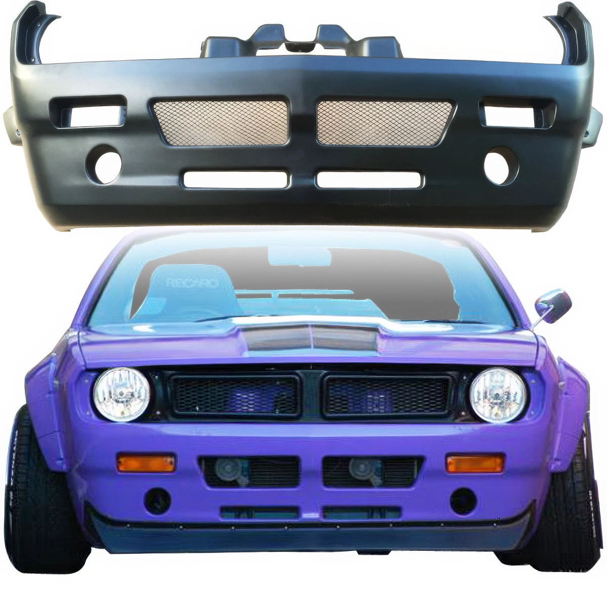 Modify your Nissan 240SX 1995 with our Exterior/Front Bumpers - 7