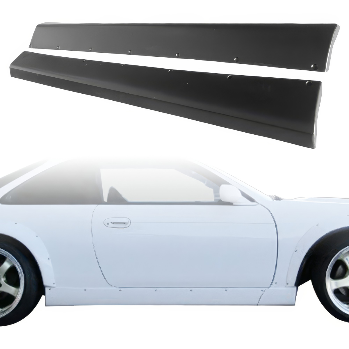 Modify your Nissan 240SX 1995 with our Exterior/Side Skirts - 