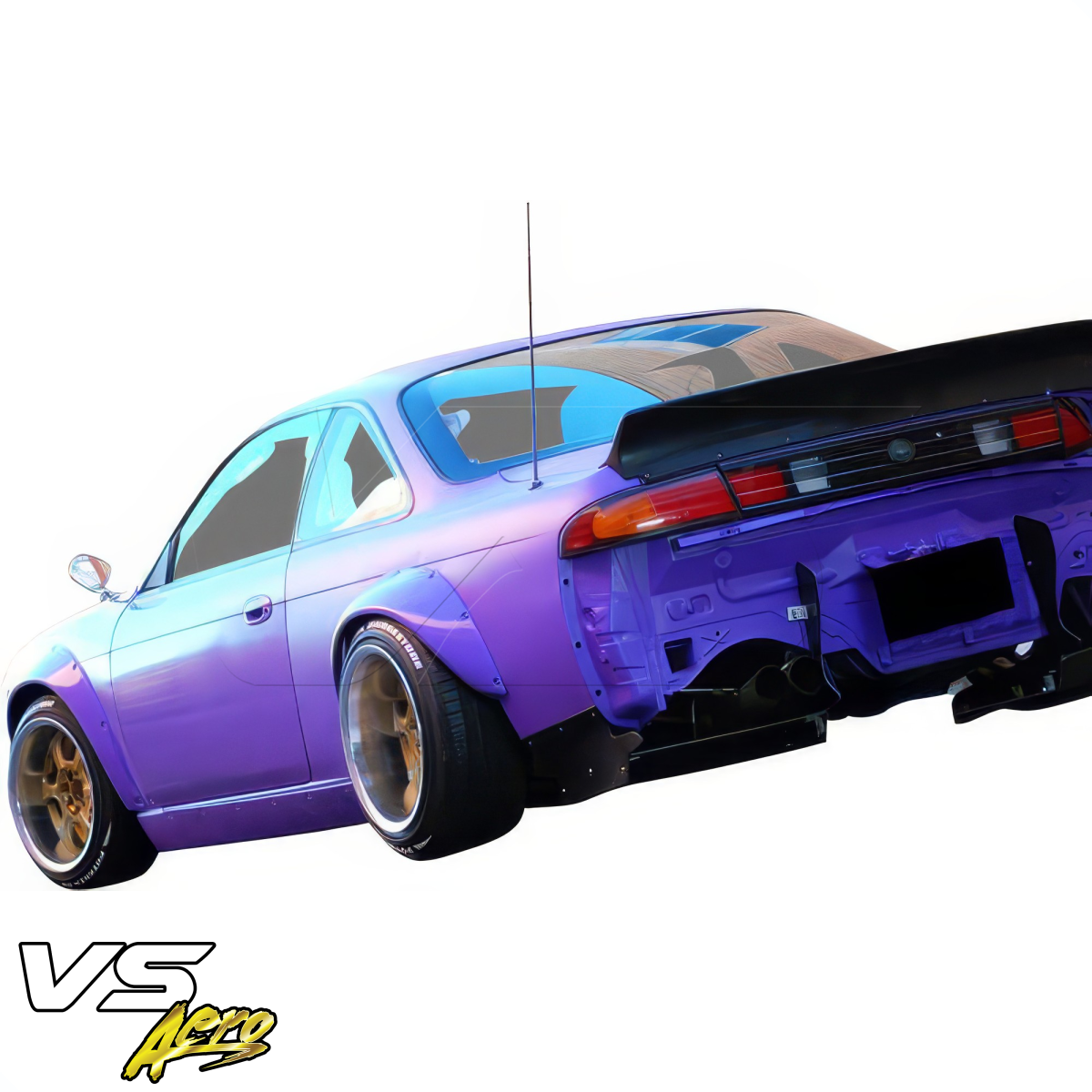 Modify your Nissan 240SX 1995 with our Exterior/Side Skirts - 