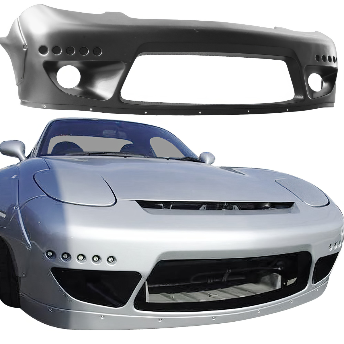 Modify your Mazda RX-7 1993 with our Exterior/Front Bumpers or Lips - 