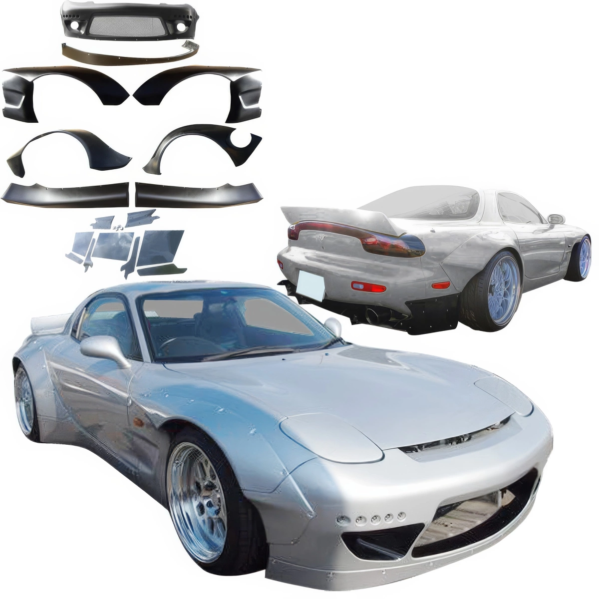 Modify your Mazda RX-7 1993 with our Exterior/Complete Body Kits - 1