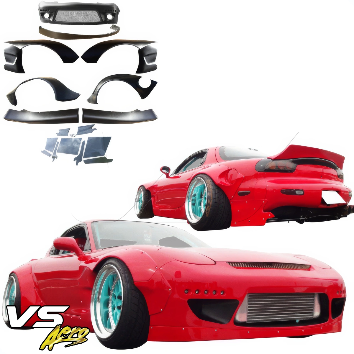 Modify your Mazda RX-7 1993 with our Exterior/Complete Body Kits - 4