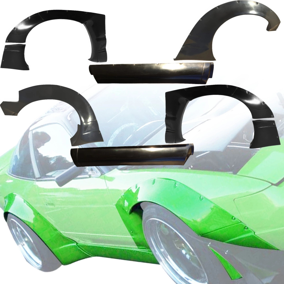 Modify your Nissan 240SX 1989 with our Exterior/Fenders - 8