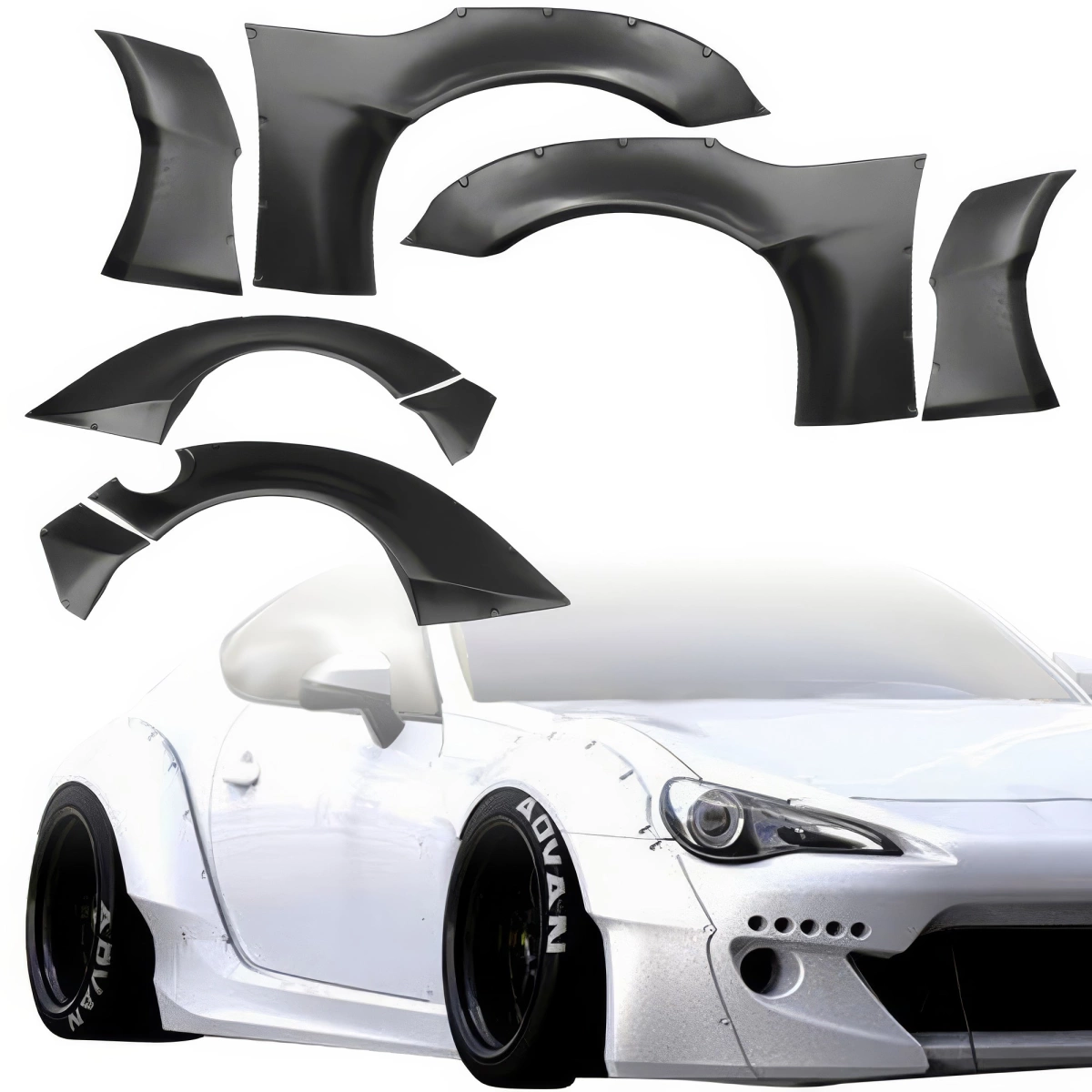 Modify your Subaru BRZ 2013 with our Exterior/Fenders - 3