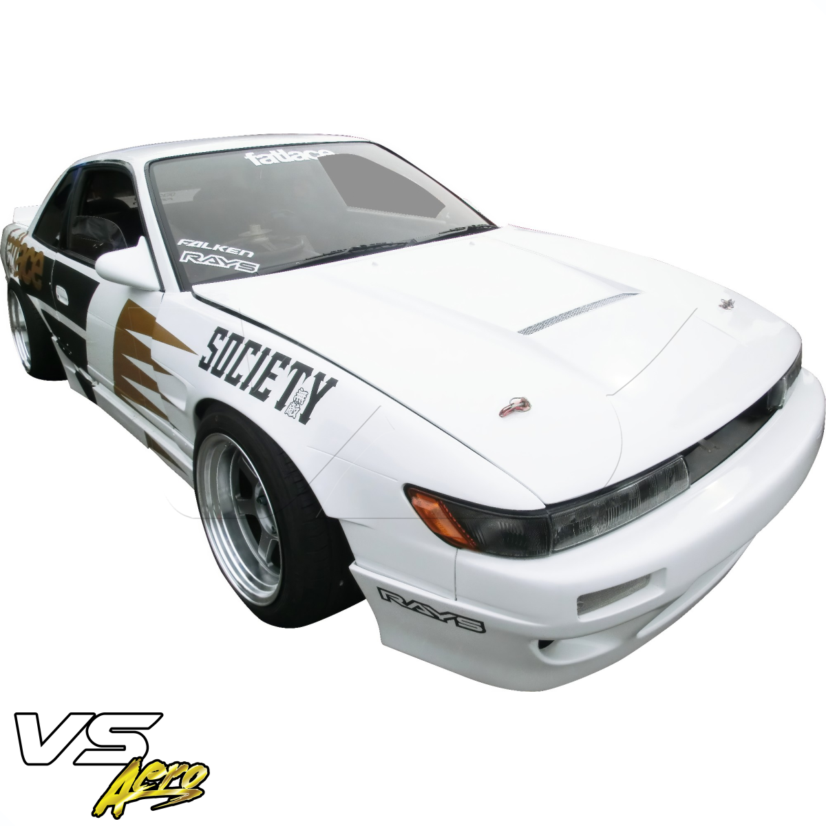 Modify your Nissan 240SX 1989 with our Exterior/Side Skirts - 