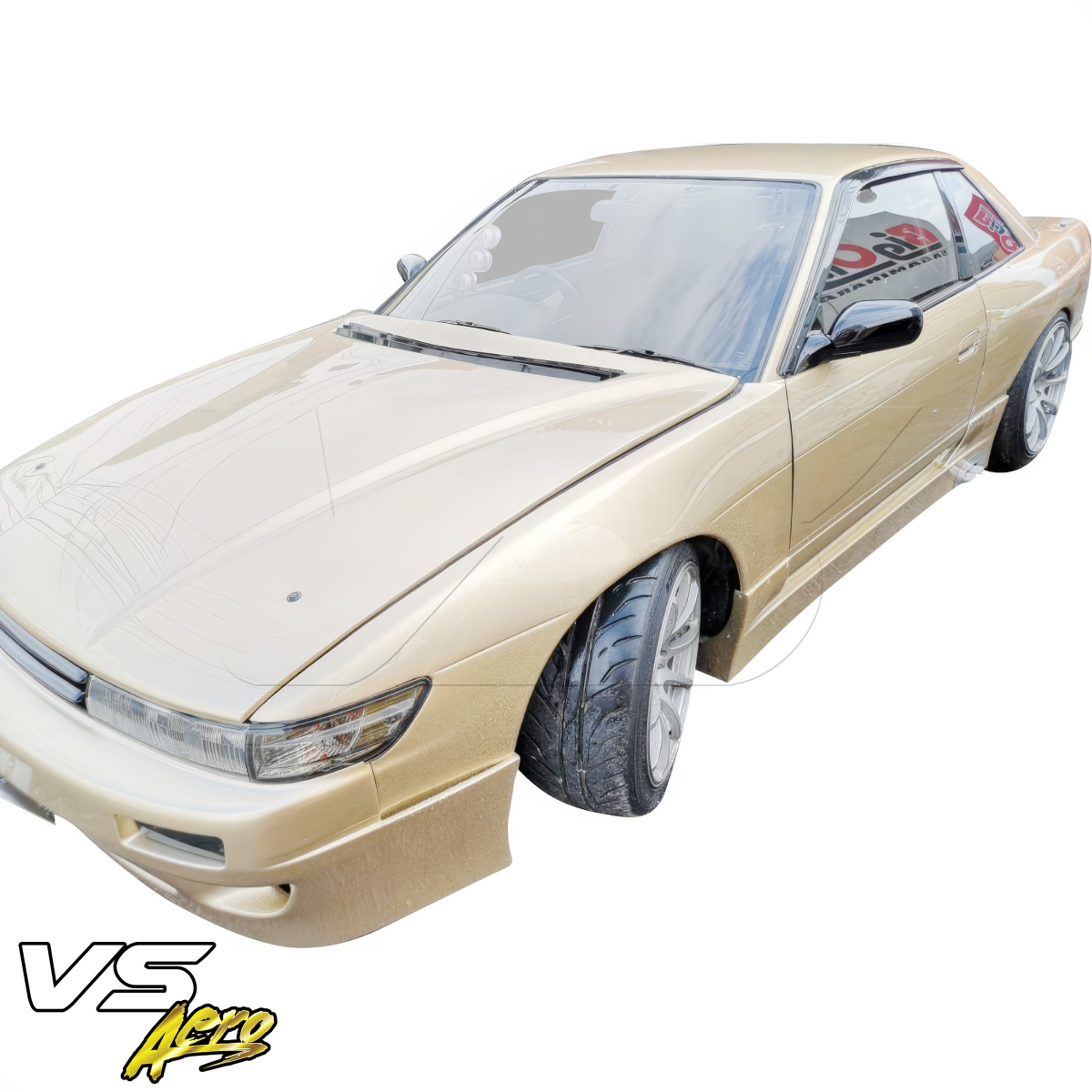 Modify your Nissan 240SX 1989 with our Exterior/Side Skirts - 