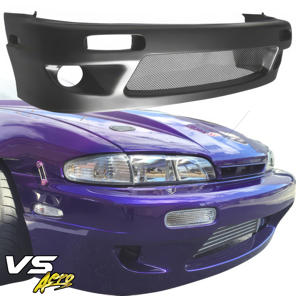 Modify your Nissan 240SX 1995 with our Exterior/Front Bumpers or Lips - 