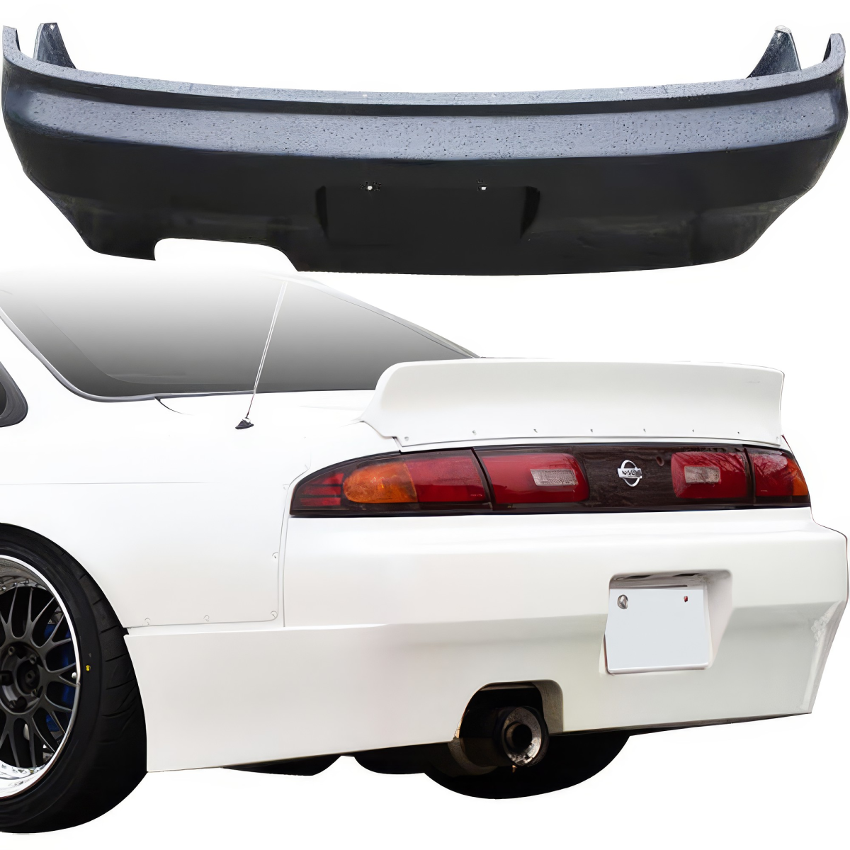 Modify your Nissan 240SX 1995 with our Exterior/Rear Bumpers or Lips - 