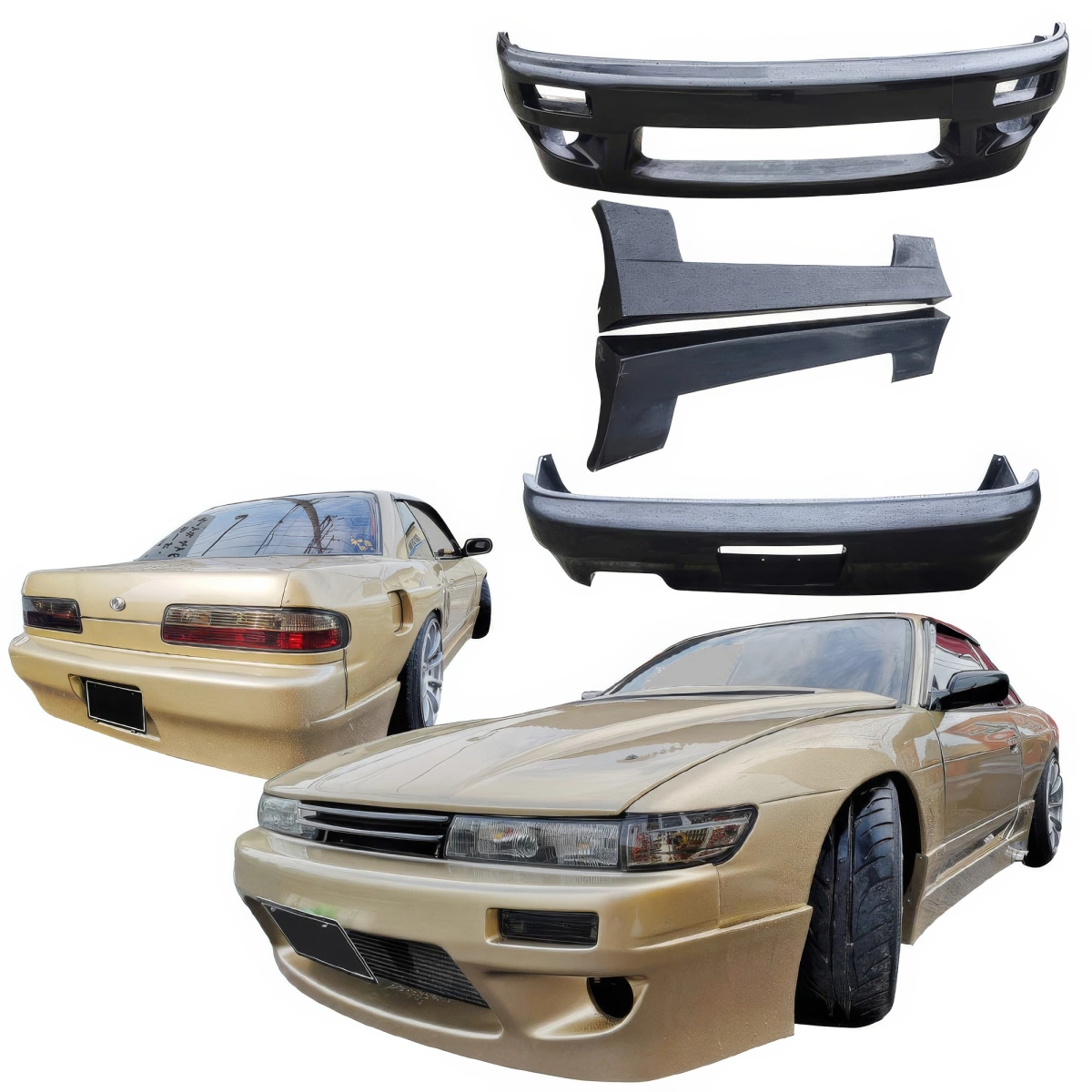 Modify your Nissan Silvia 1989 with our Exterior/Complete Body Kits - 2