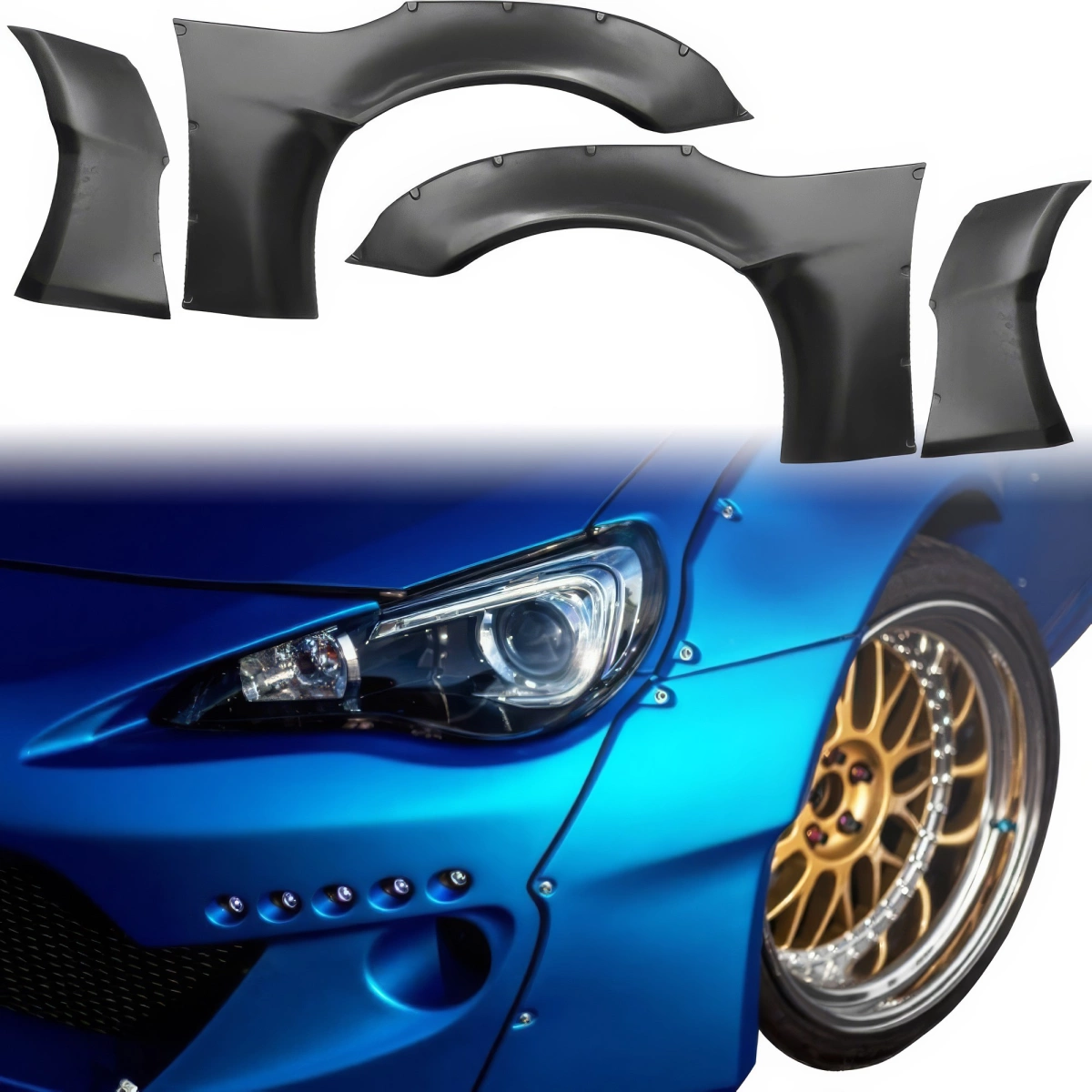 Modify your Subaru BRZ 2013 with our Exterior/Complete Body Kits - 1