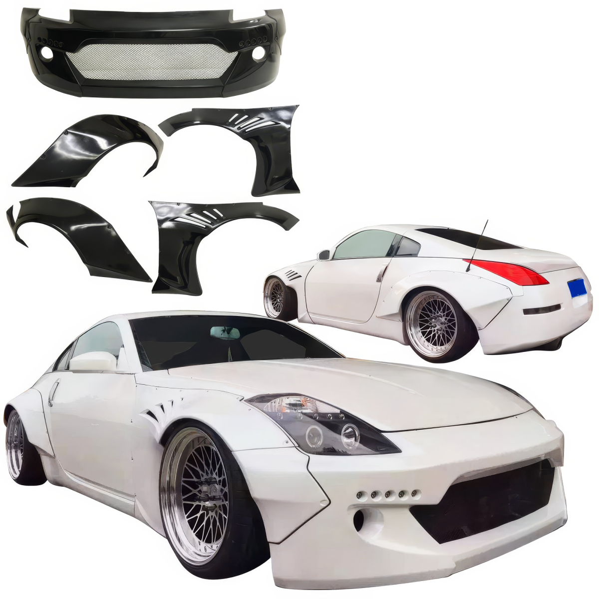 Modify your Nissan 350Z 2003 with our Exterior/Complete Body Kits - 