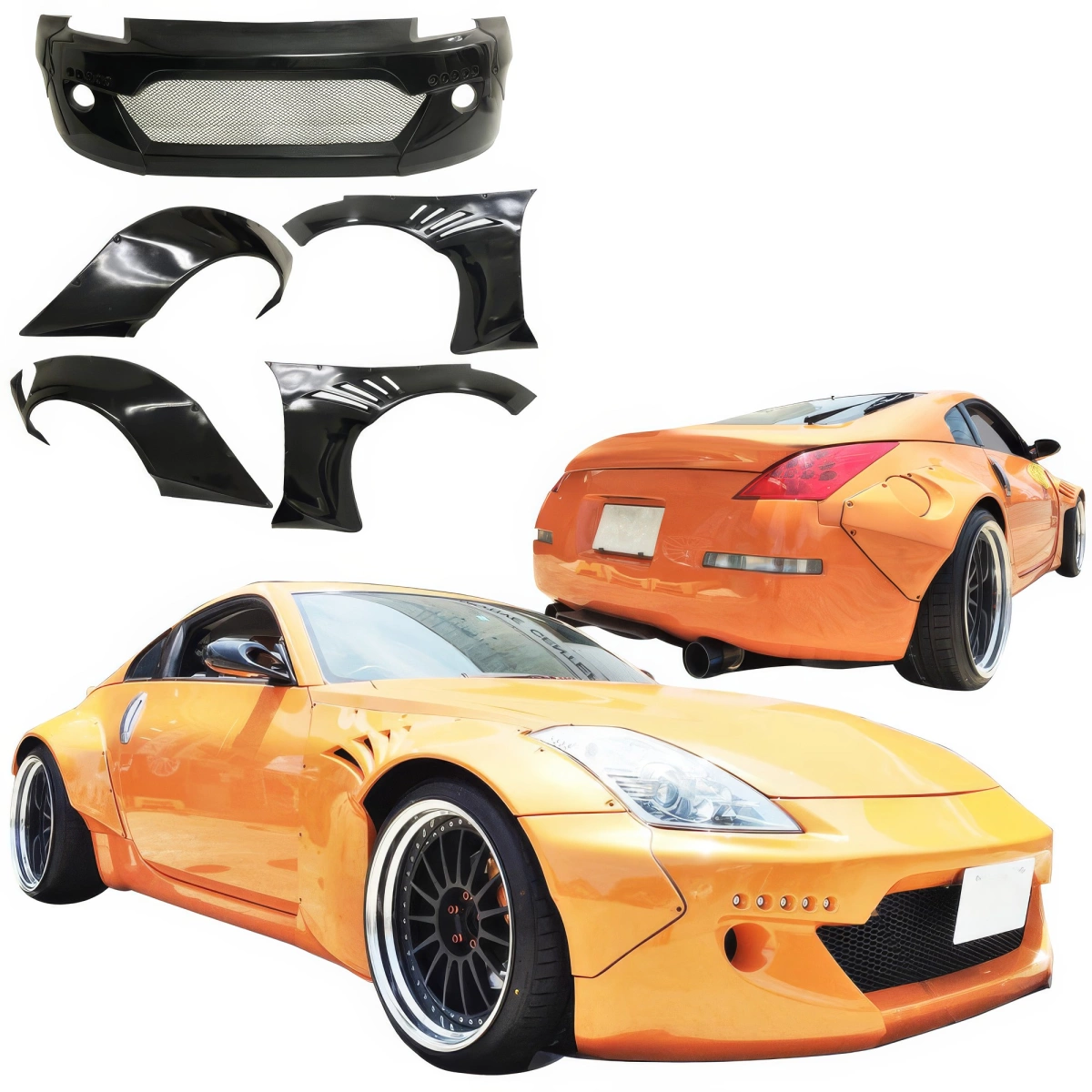 Modify your Nissan 350Z 2003 with our Exterior/Complete Body Kits - 2