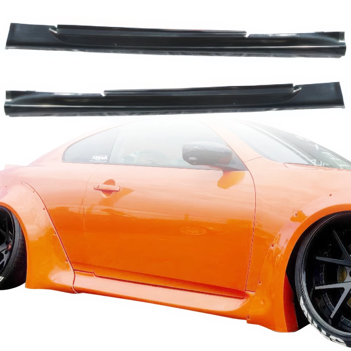 Modify your Infiniti G37 2008 with our Exterior/Side Skirts - 9