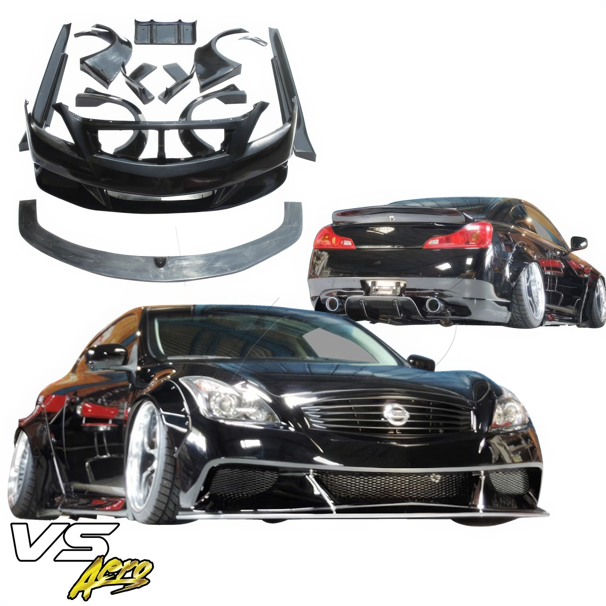 Modify your Infiniti G37 2008 with our Exterior/Complete Body Kits - 2