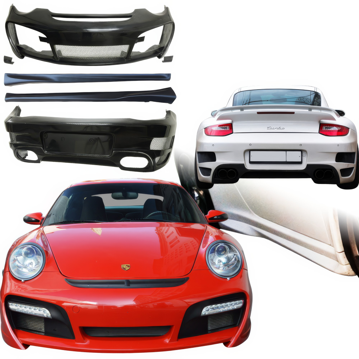 Modify your Porsche 911 2009 with our Exterior/Complete Body Kits - 