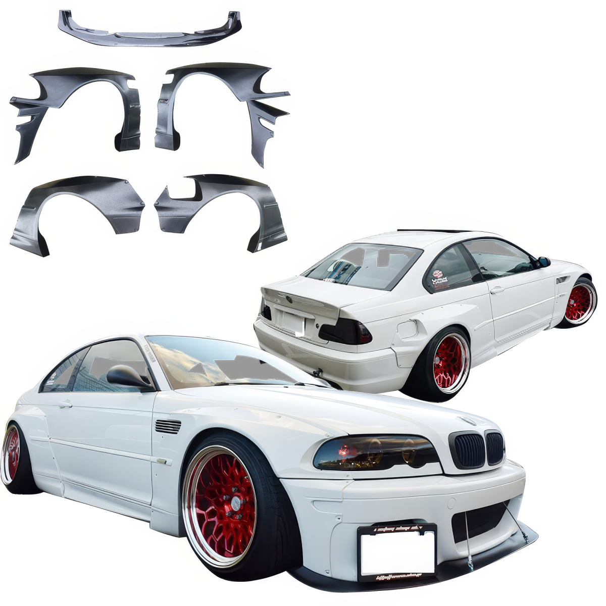 Modify your BMW M3 2002 with our Exterior/Complete Body Kits - 