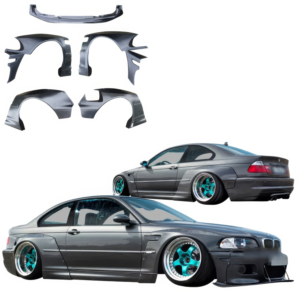 Modify your BMW M3 2002 with our Exterior/Complete Body Kits - 4