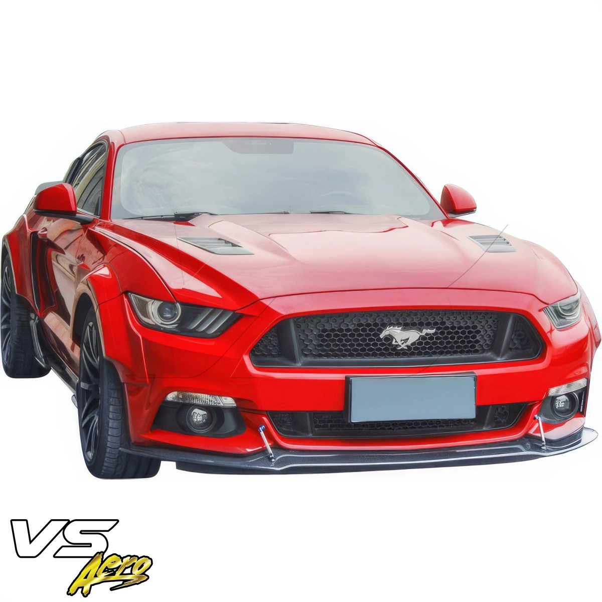 Modify your Ford Mustang 2015 with our Exterior/Front Lips - 12