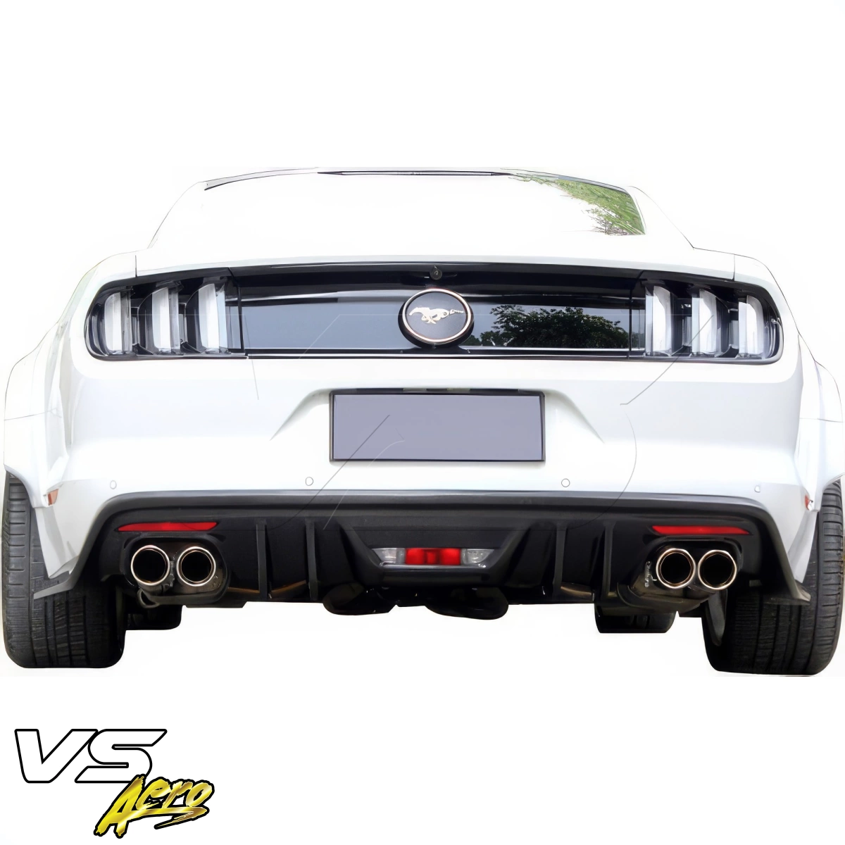Modify your Ford Mustang 2015 with our Exterior/Rear Lips - 2