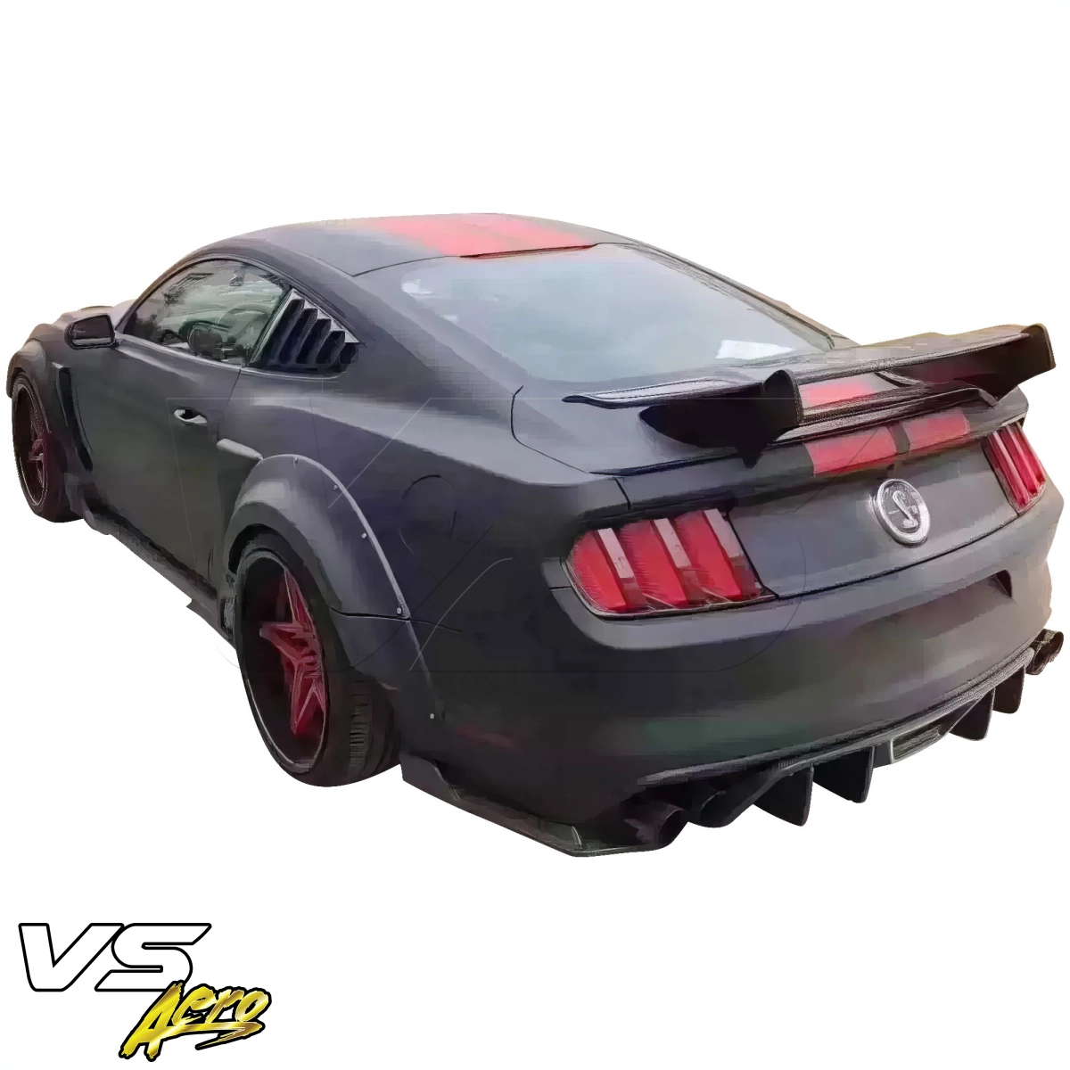 Modify your Ford Mustang 2015 with our Exterior/Rear Lips - 6