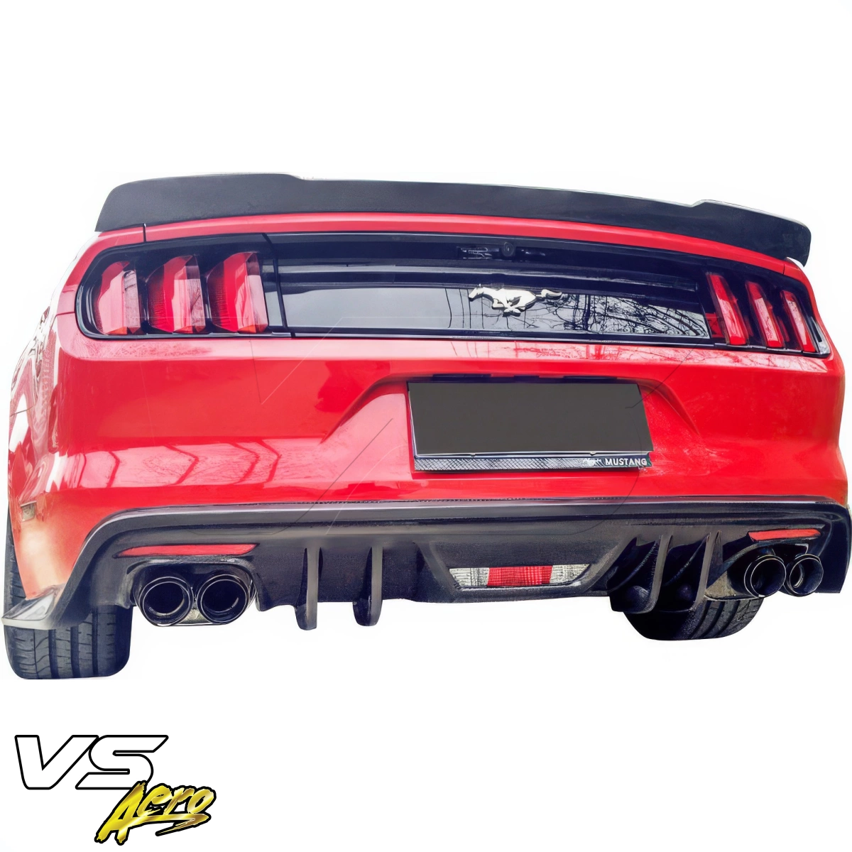 Modify your Ford Mustang 2015 with our Exterior/Rear Lips - 8