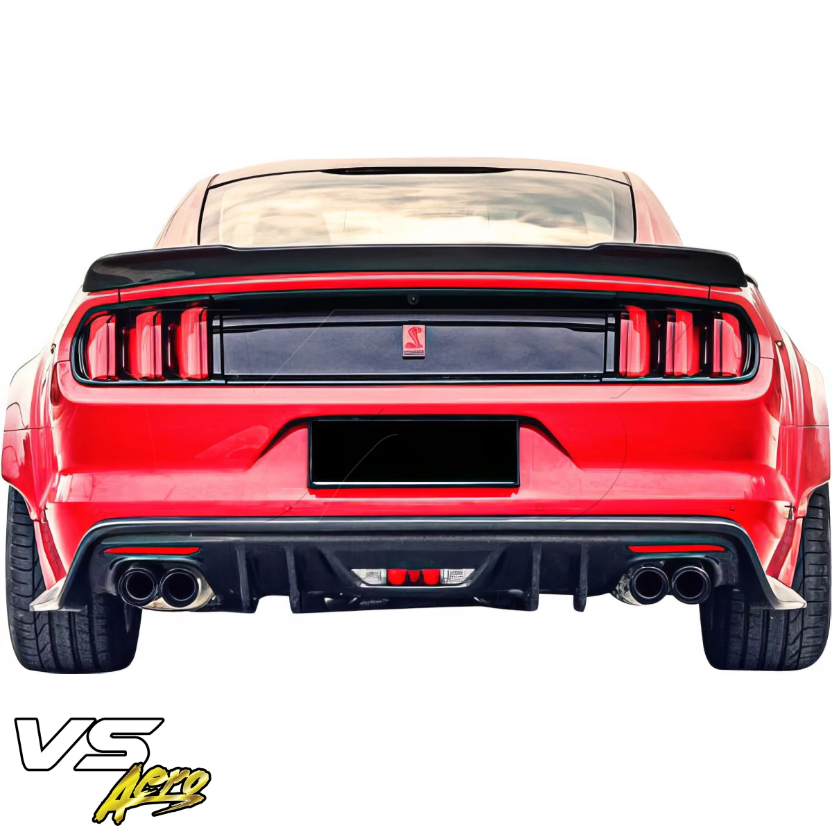 Modify your Ford Mustang 2015 with our Exterior/Rear Lips - 9