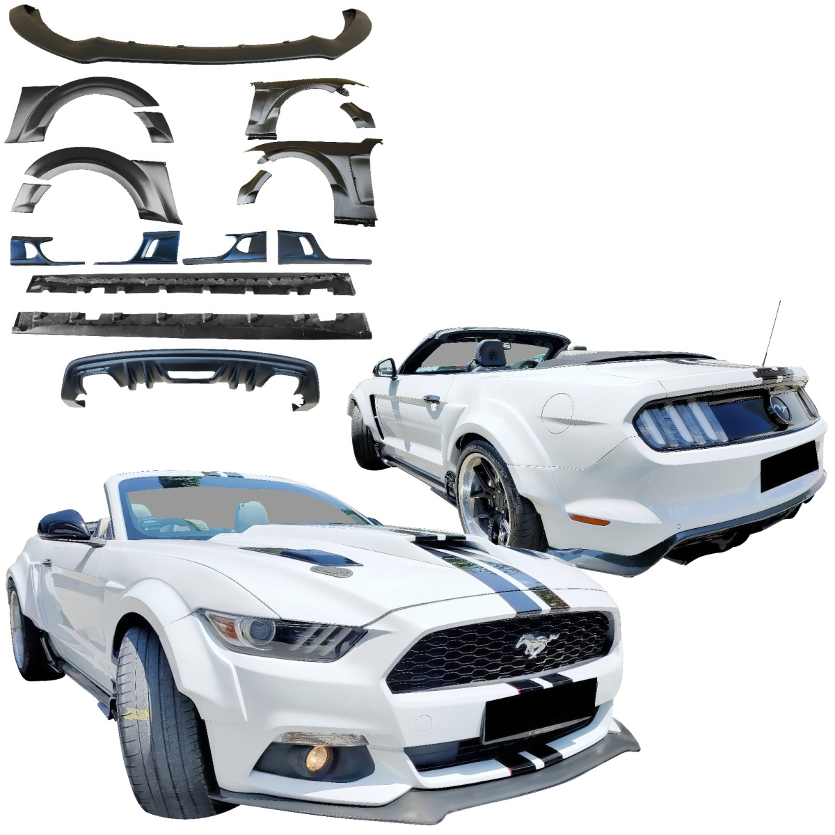 Modify your Ford Mustang 2015 with our Exterior/Complete Body Kits - 