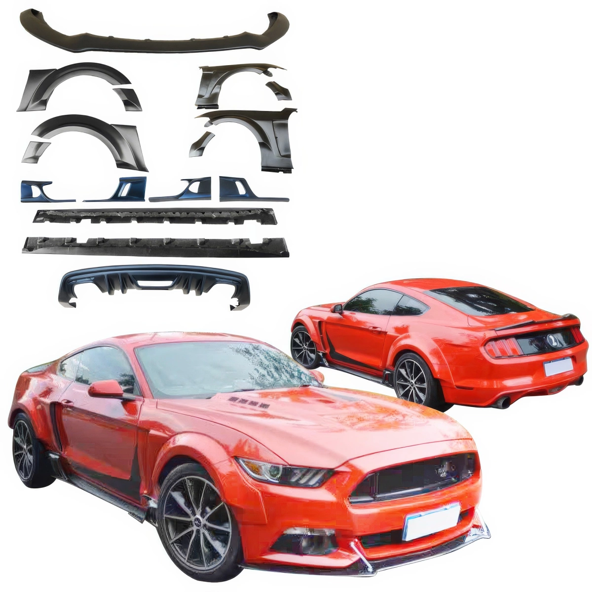 Modify your Ford Mustang 2015 with our Exterior/Complete Body Kits - 4