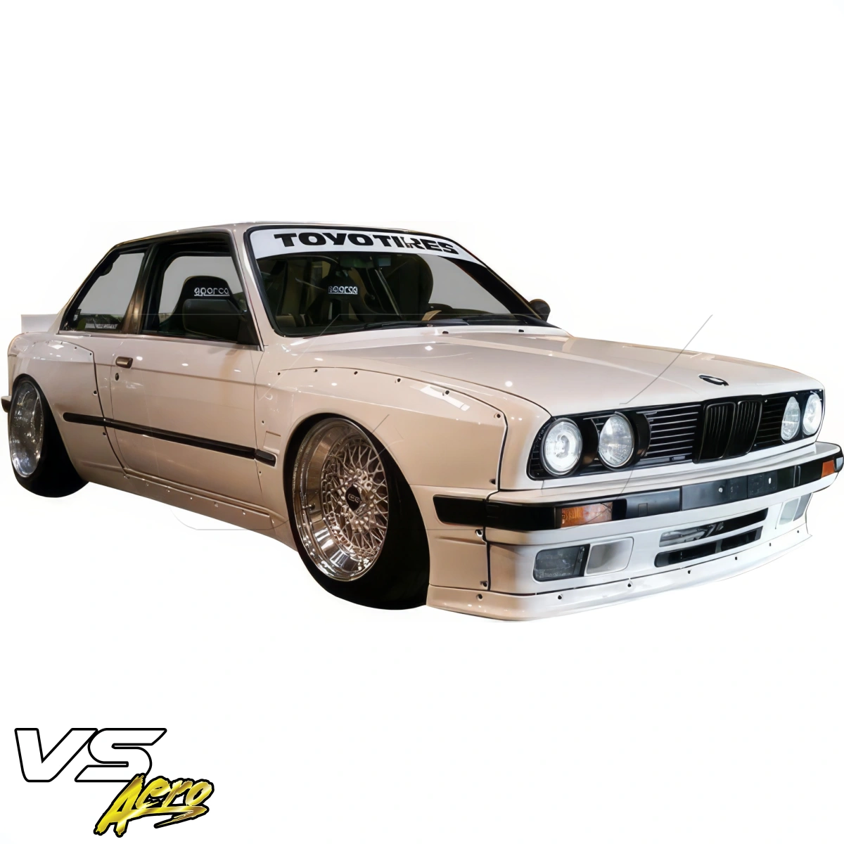 Modify your BMW 3-Series 1984 with our Exterior/Front Lips - 2