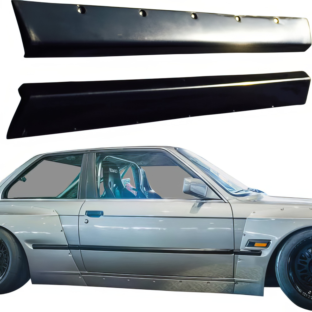 Modify your BMW 3-Series 1984 with our Exterior/Side Skirts - 