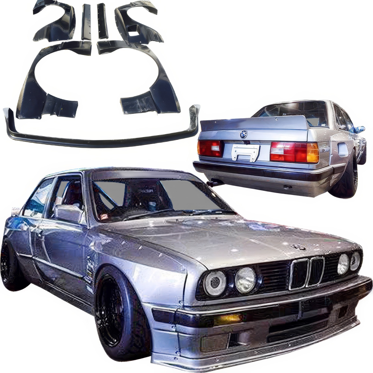 Modify your BMW 3-Series 1984 with our Exterior/Complete Body Kits - 