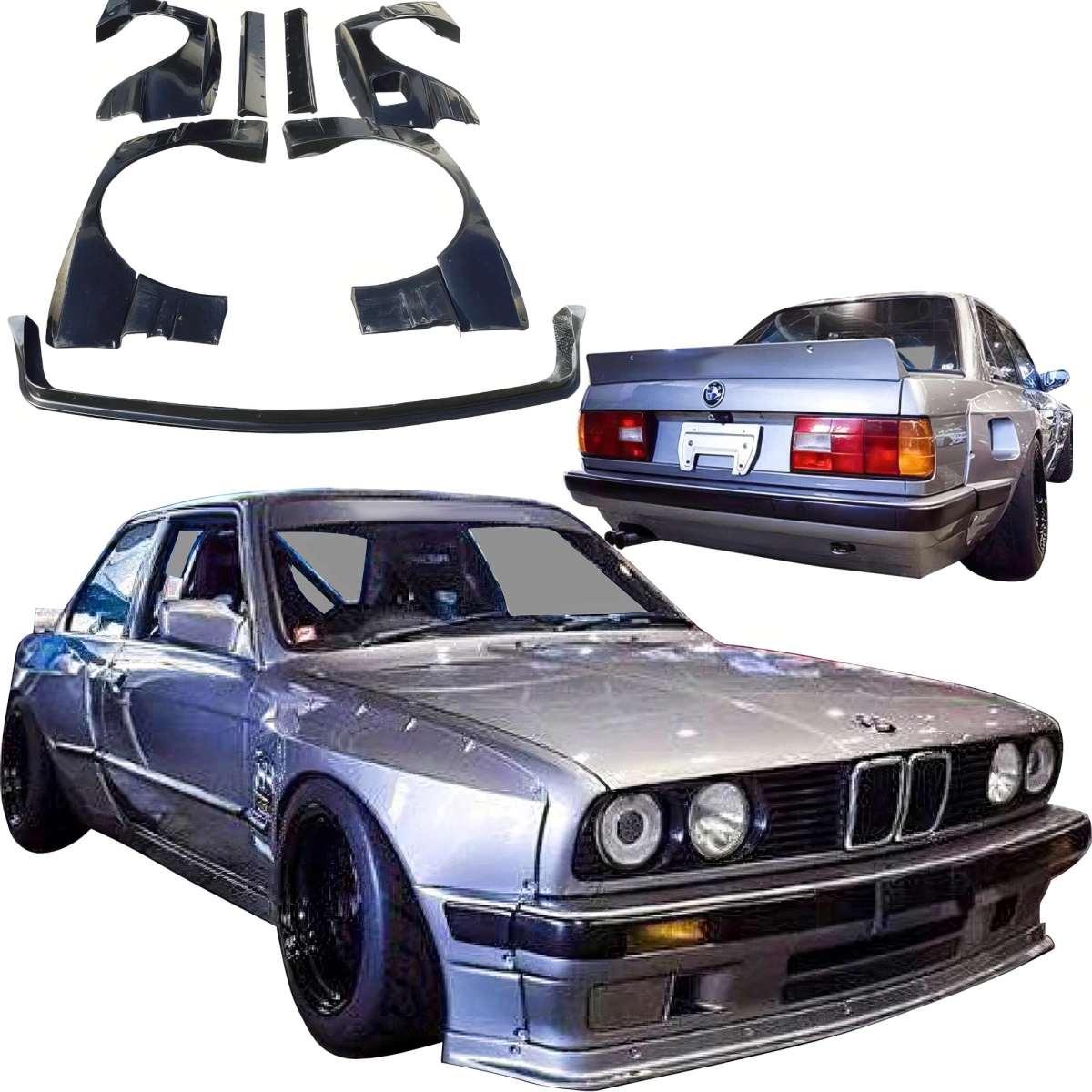 Modify your BMW 3-Series 1984 with our Exterior/Complete Body Kits - 2