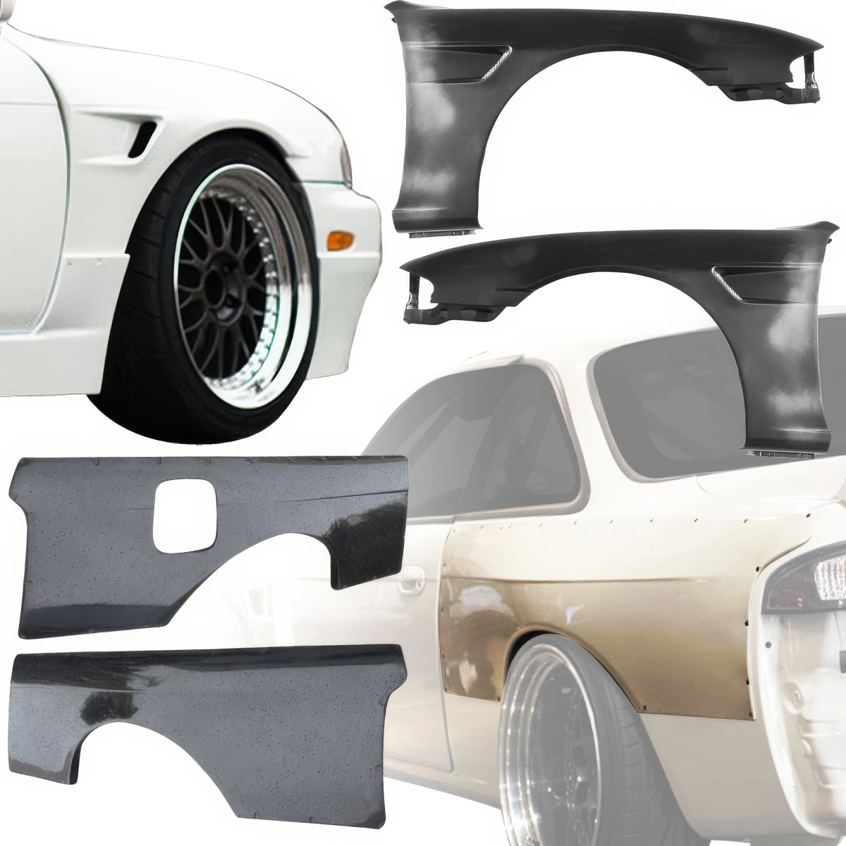 Modify your Nissan 240SX 1995 with our Exterior/Fenders - 1