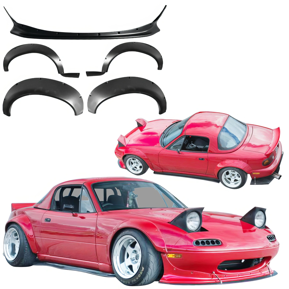 Modify your Mazda Miata 1990 with our Exterior/Complete Body Kits - 1