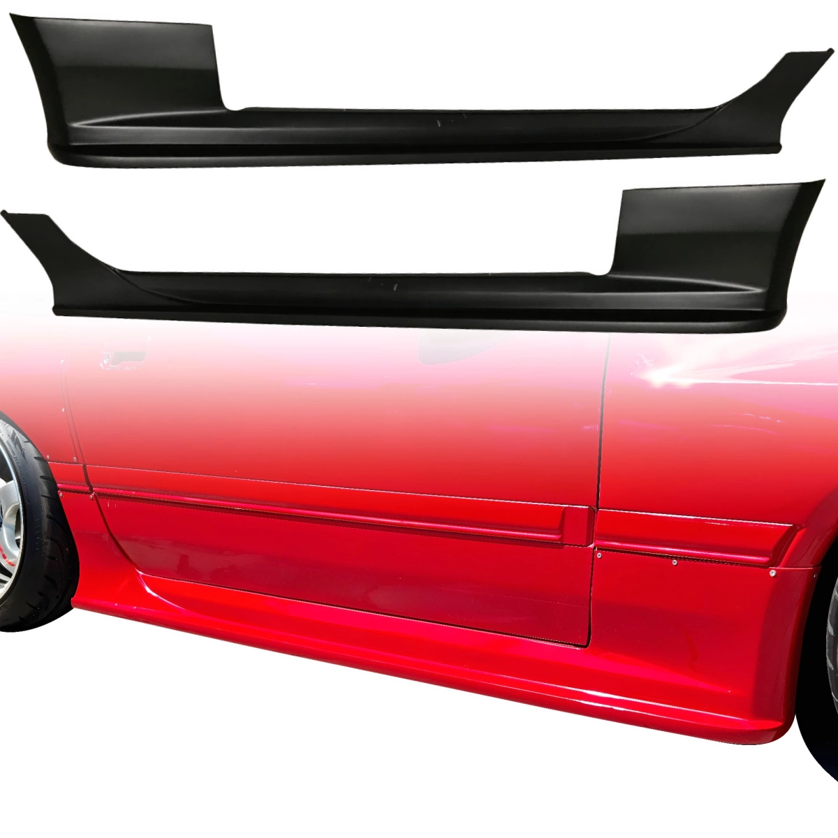 Modify your Mazda RX-7 1986 with our Exterior/Side Skirts - 10