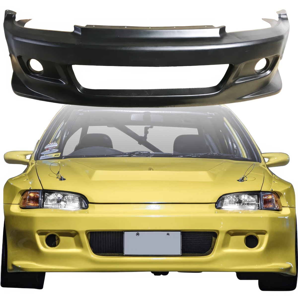 Modify your Honda Civic 1992 with our Exterior/Front Bumpers or Lips - 