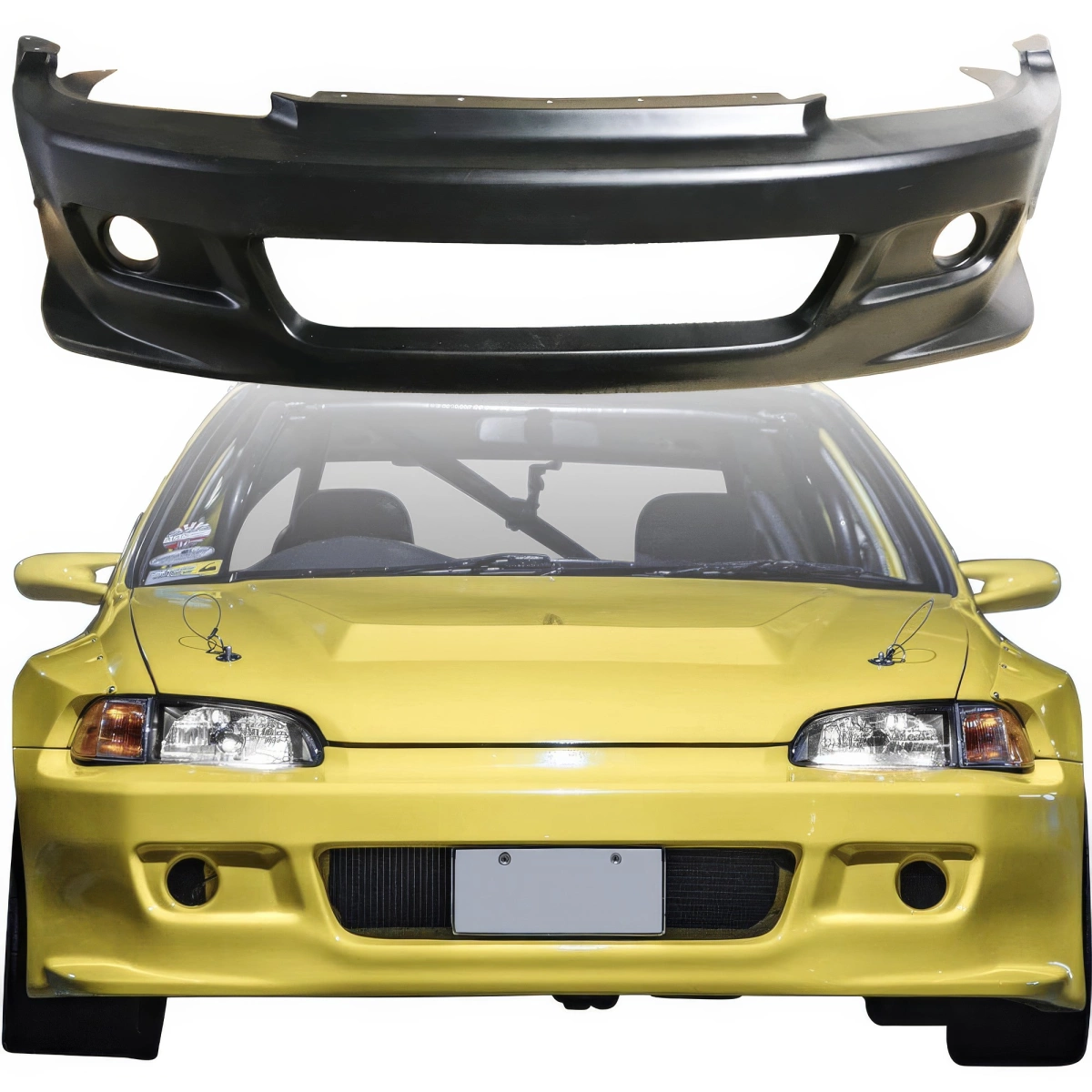 VSaero FRP TKYO Wide Body Front Bumper EG 3dr Hatchback for Civic VSaero FRP TKYO Wide Body Front Bumper EG 3dr Hatchback for Civic