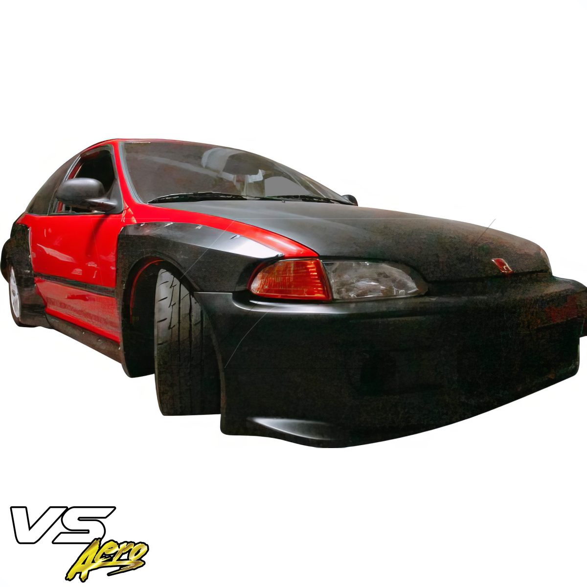 Modify your Honda Civic 1992 with our Exterior/Front Bumpers or Lips - 