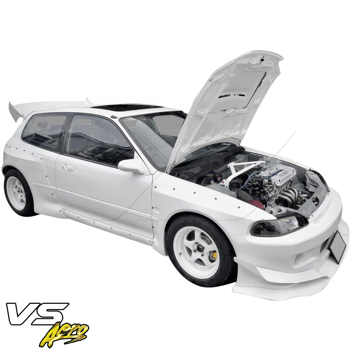 Modify your Honda Civic 1992 with our Exterior/Front Bumpers or Lips - 