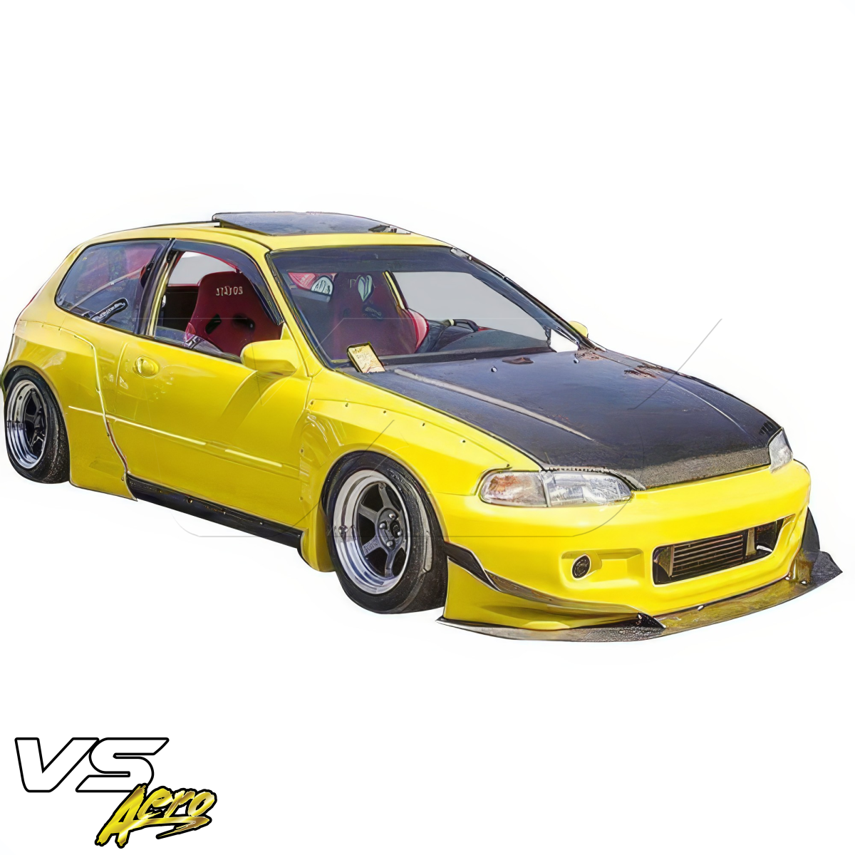 Modify your Honda Civic 1992 with our Exterior/Front Bumpers or Lips - 