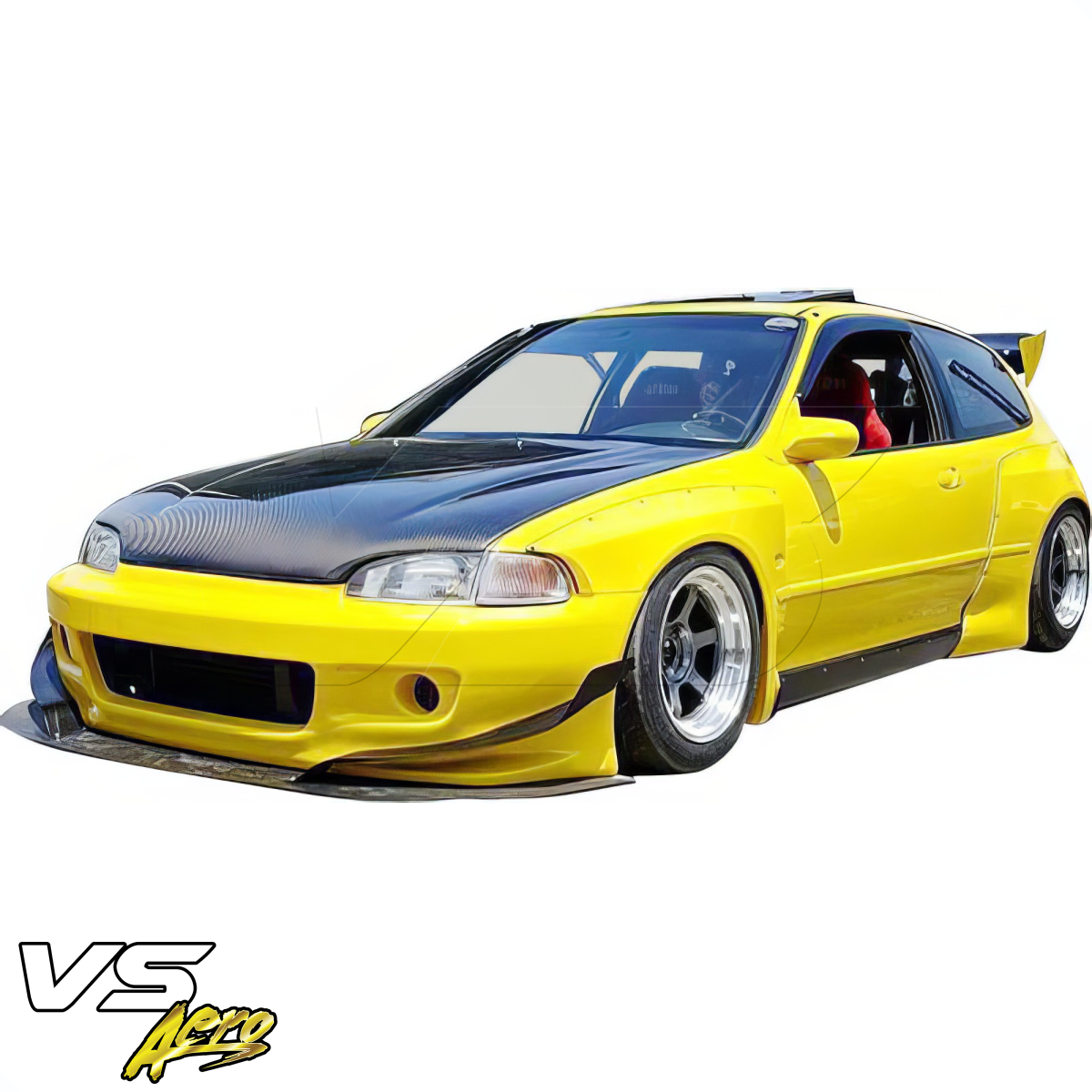 Modify your Honda Civic 1992 with our Exterior/Front Bumpers or Lips - 