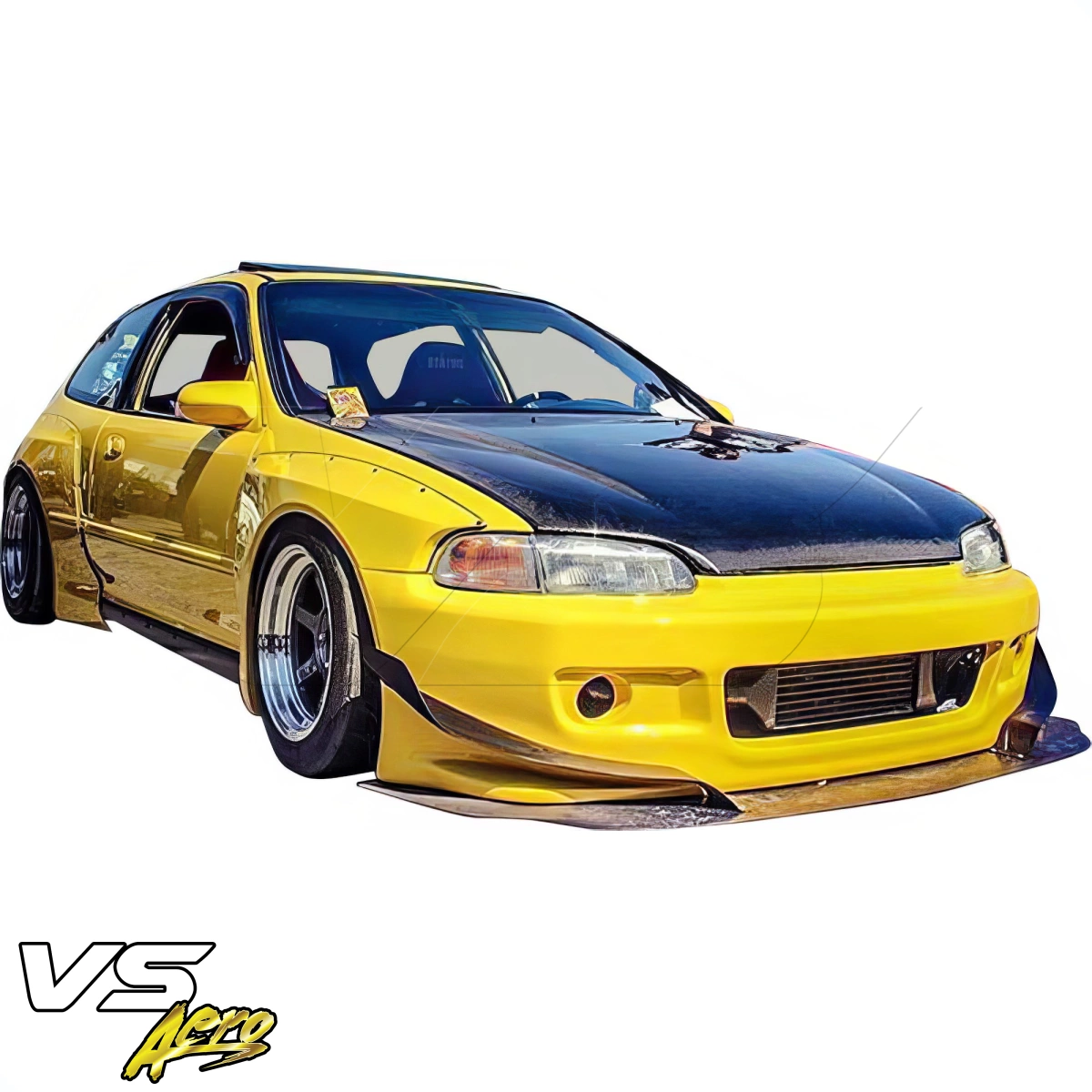 Modify your Honda Civic 1992 with our Exterior/Canards - 11