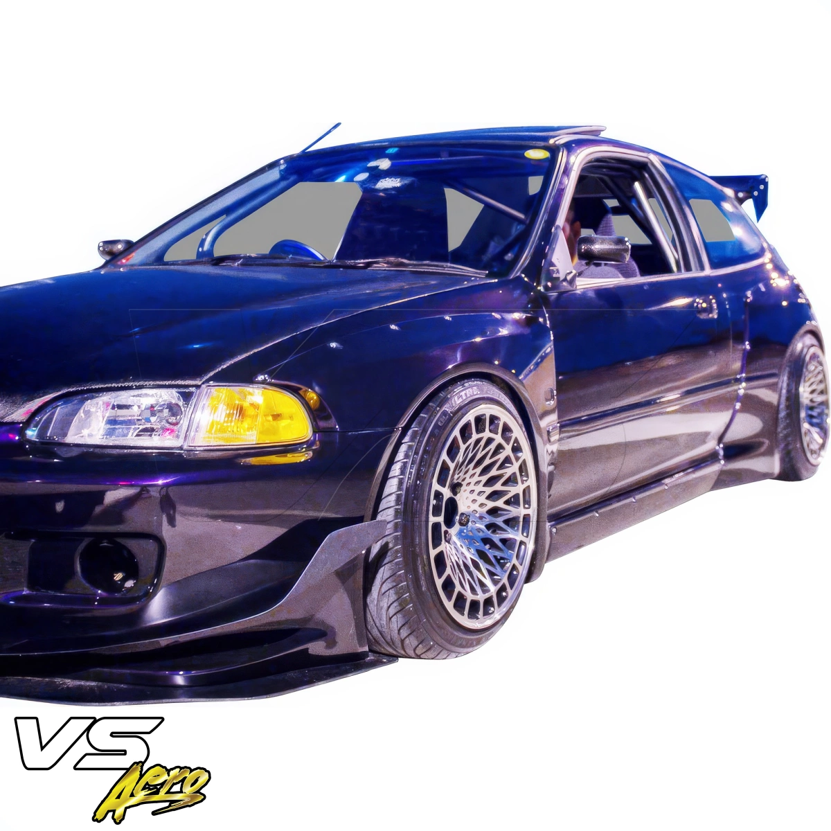Modify your Honda Civic 1992 with our Exterior/Canards - 27