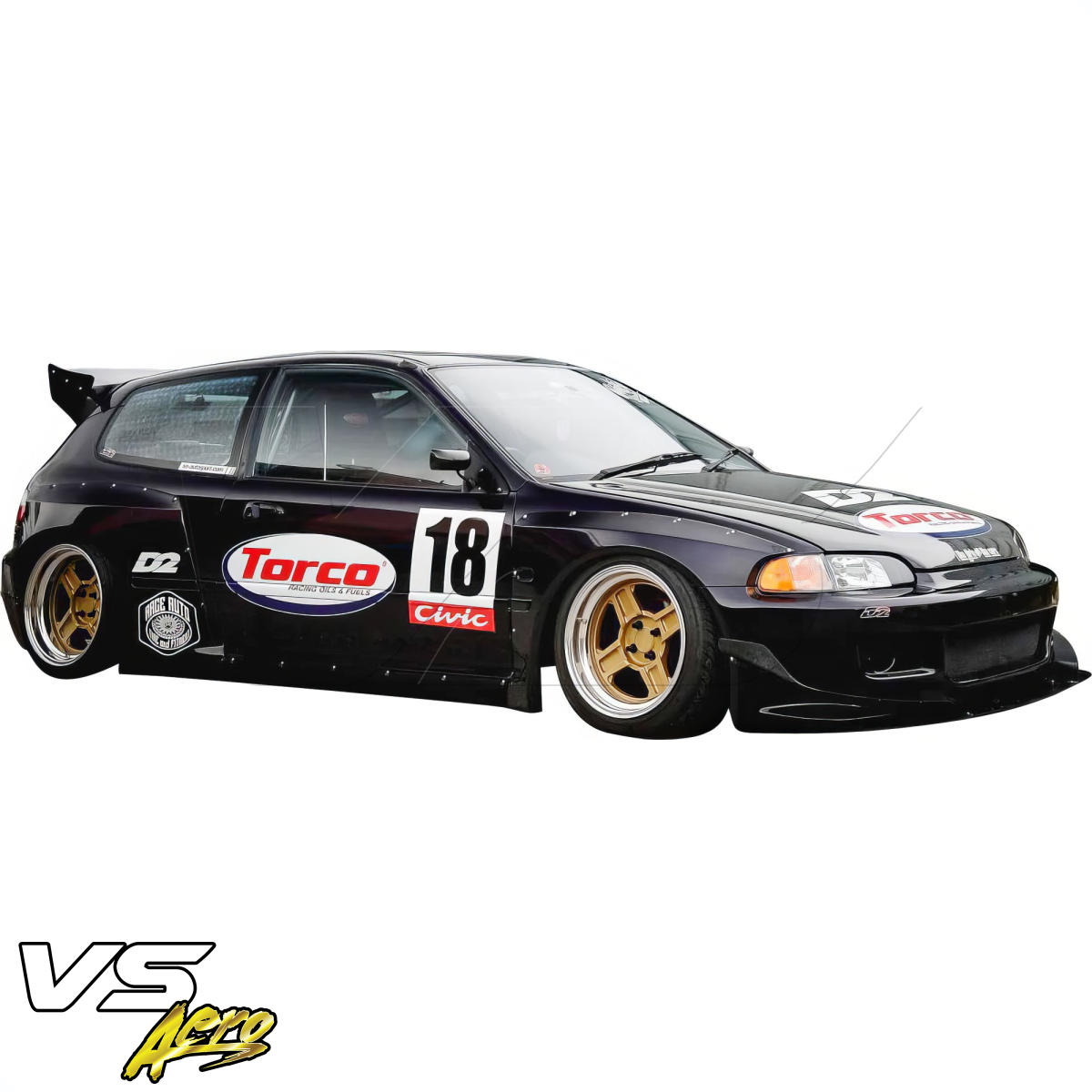 Modify your Honda Civic 1992 with our Exterior/Complete Body Kits - 