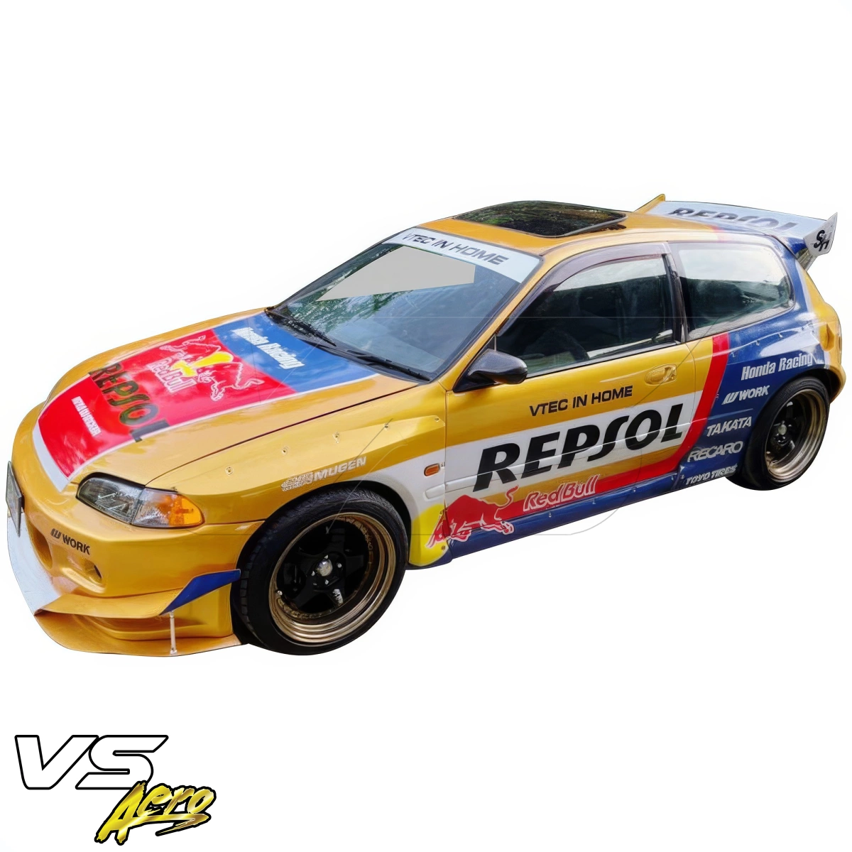 Modify your Honda Civic 1992 with our Exterior/Complete Body Kits - 9